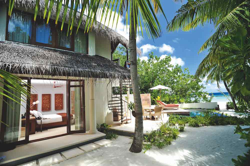 Double Storey Beach Villa at Constance Halaveli, view 6